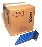60 Box of Quality Bulk Disposable Twin Blade Razors for Men and Women