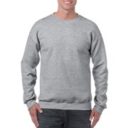 Gildan Men's and Big Men's Heavy Blend Preshrunk Crewneck Sweatshirt, up to Size 2XL